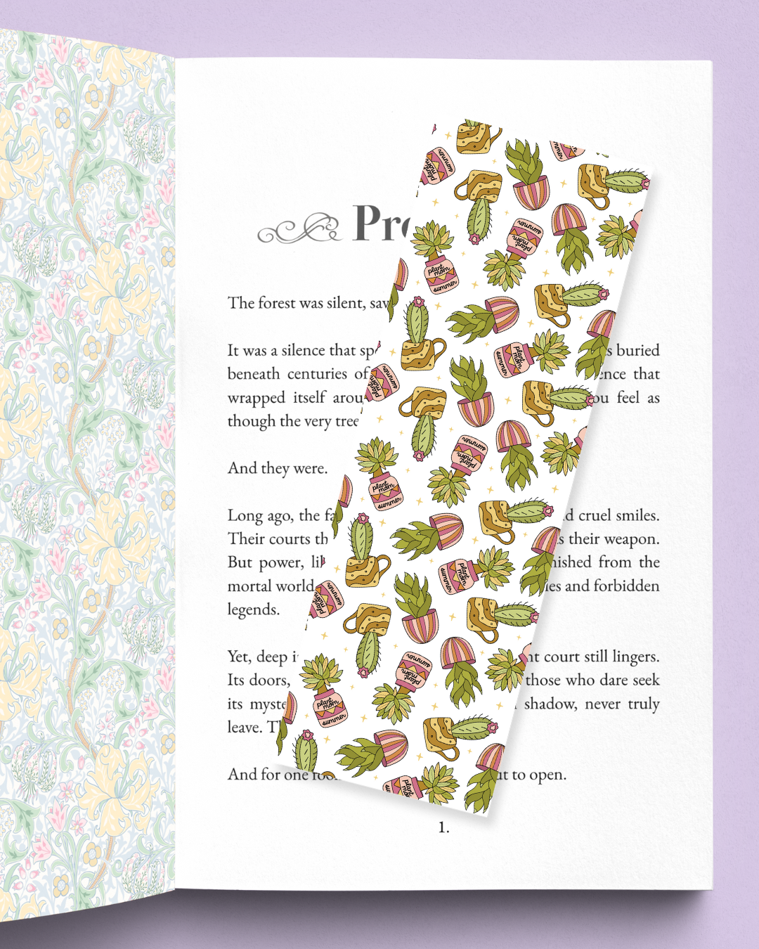 Plant Mom Bookmark