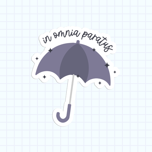In Omnia Paratus Sticker