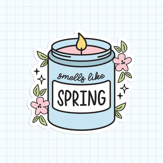 Smells Like Spring Sticker