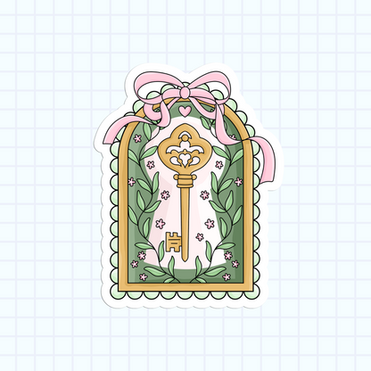 Secret Garden Frame Bookish Sticker